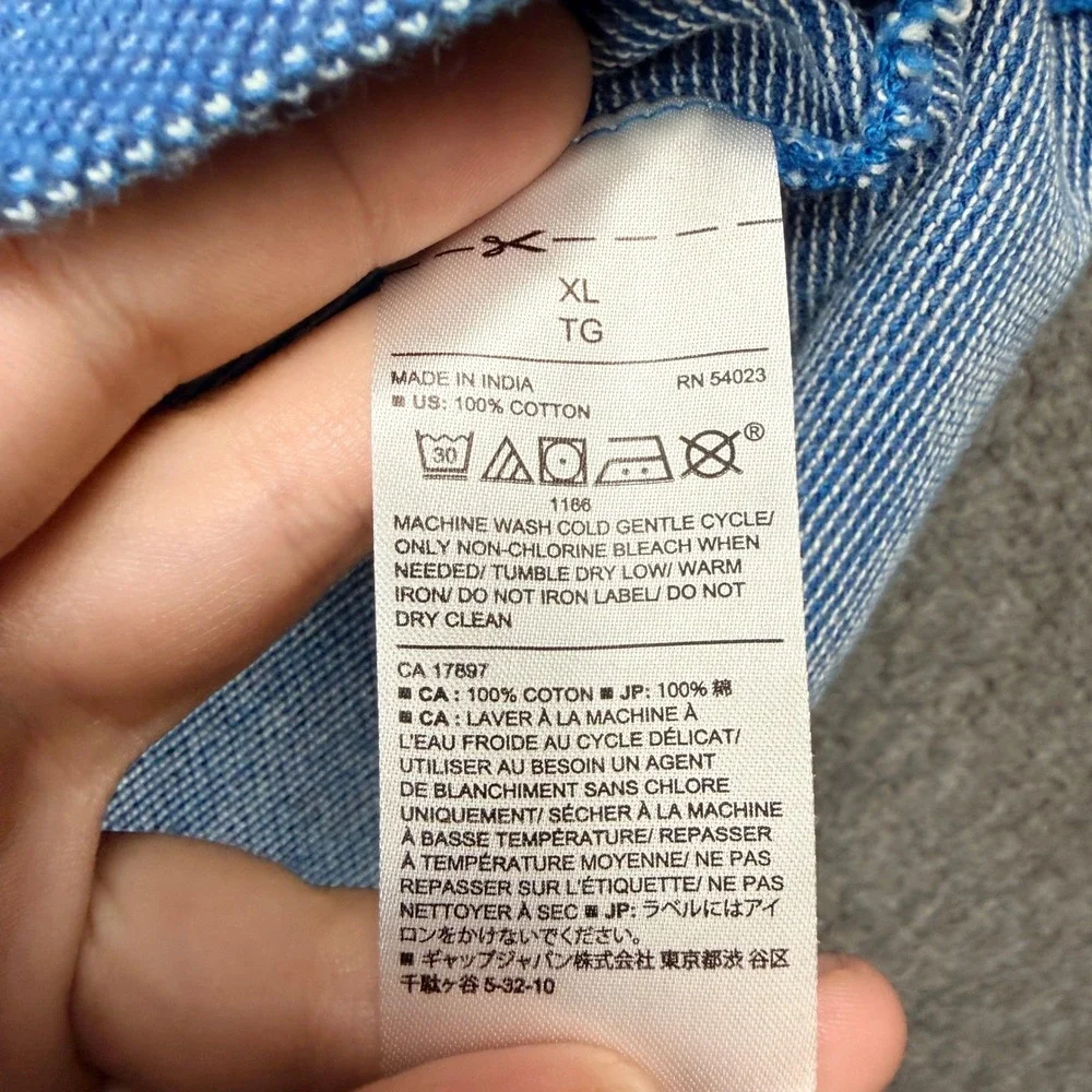 Banana Republic Men's XL‎ Organic Cotton Pique Polo Blue Short Sleeve